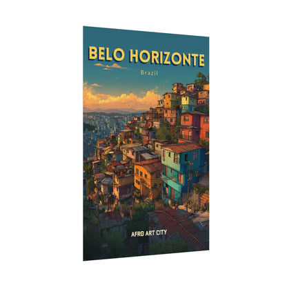 🇧🇷 BRAZIL - Belo Horizonte｜ Poster