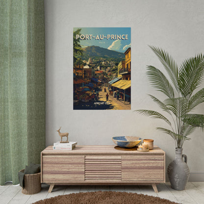 🇭🇹 Haiti - Port-au-Prince ｜ Poster