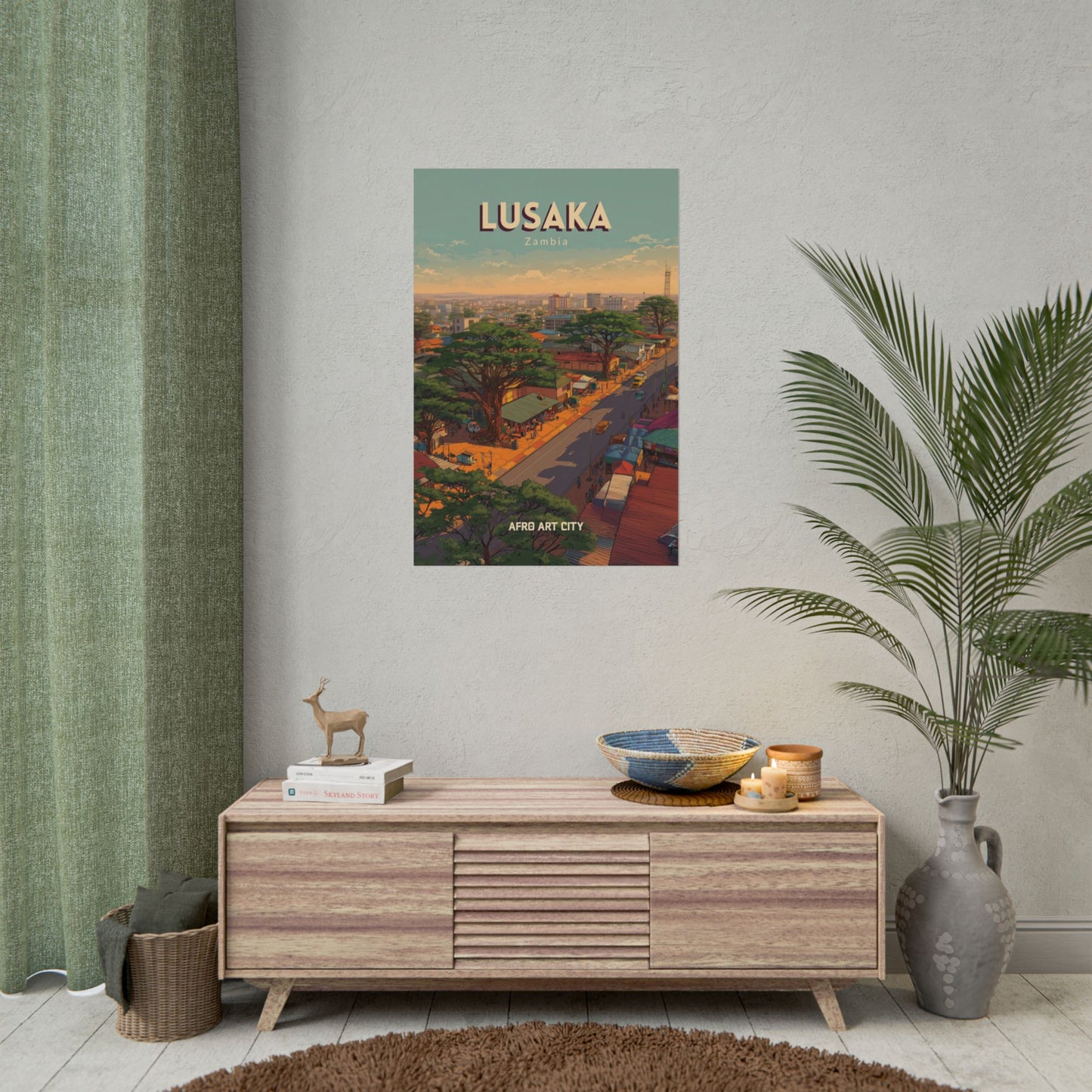 Zambia - Lusaka ｜ Poster