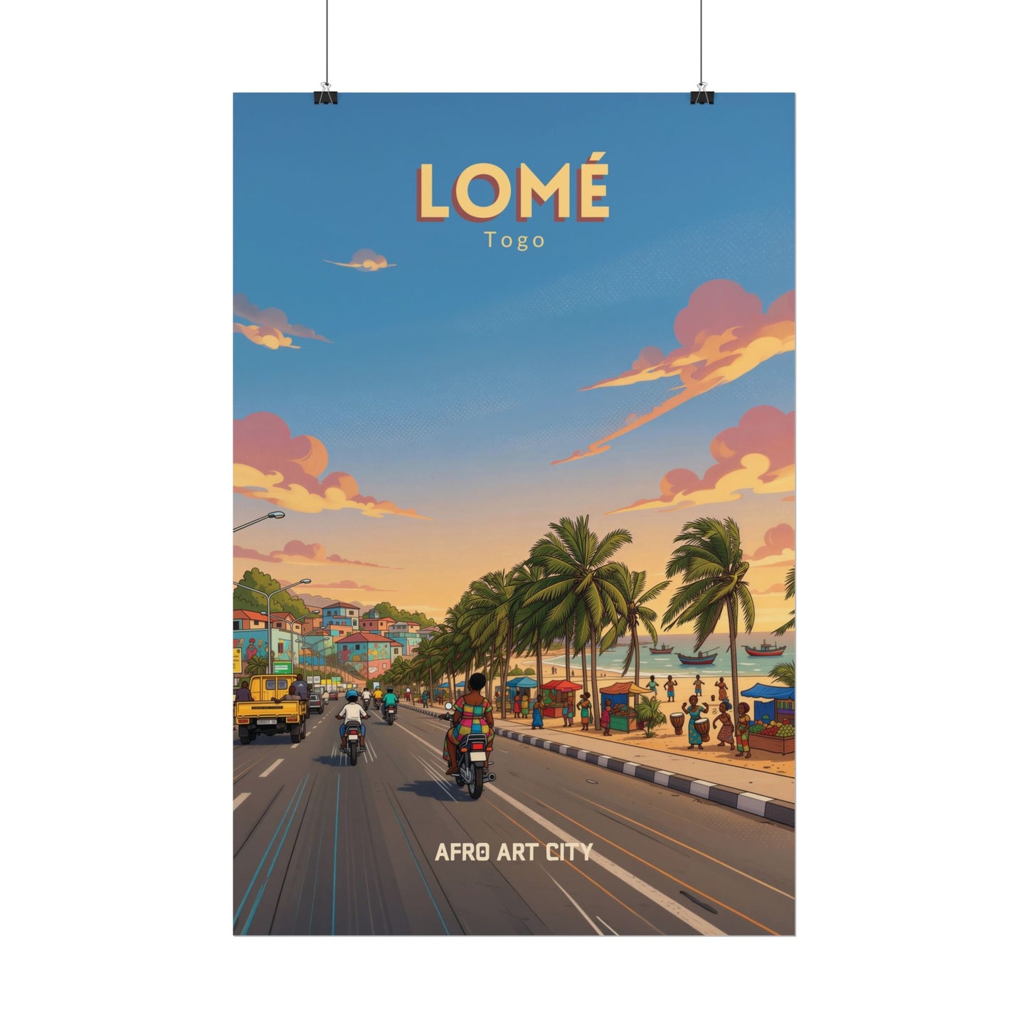 Togo - Lomé ｜ Poster