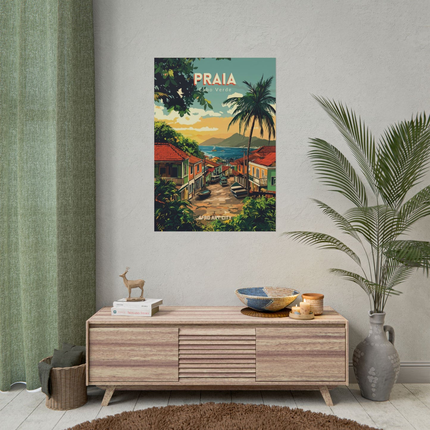 🇨🇻 Cabo Verde - Praia ｜ Poster