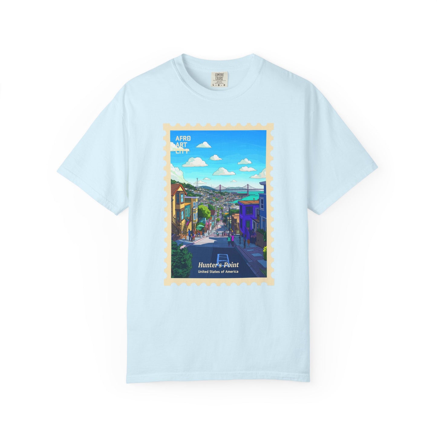 United States - San Francisco, Hunter's Point | Postcards Travel T-Shirt