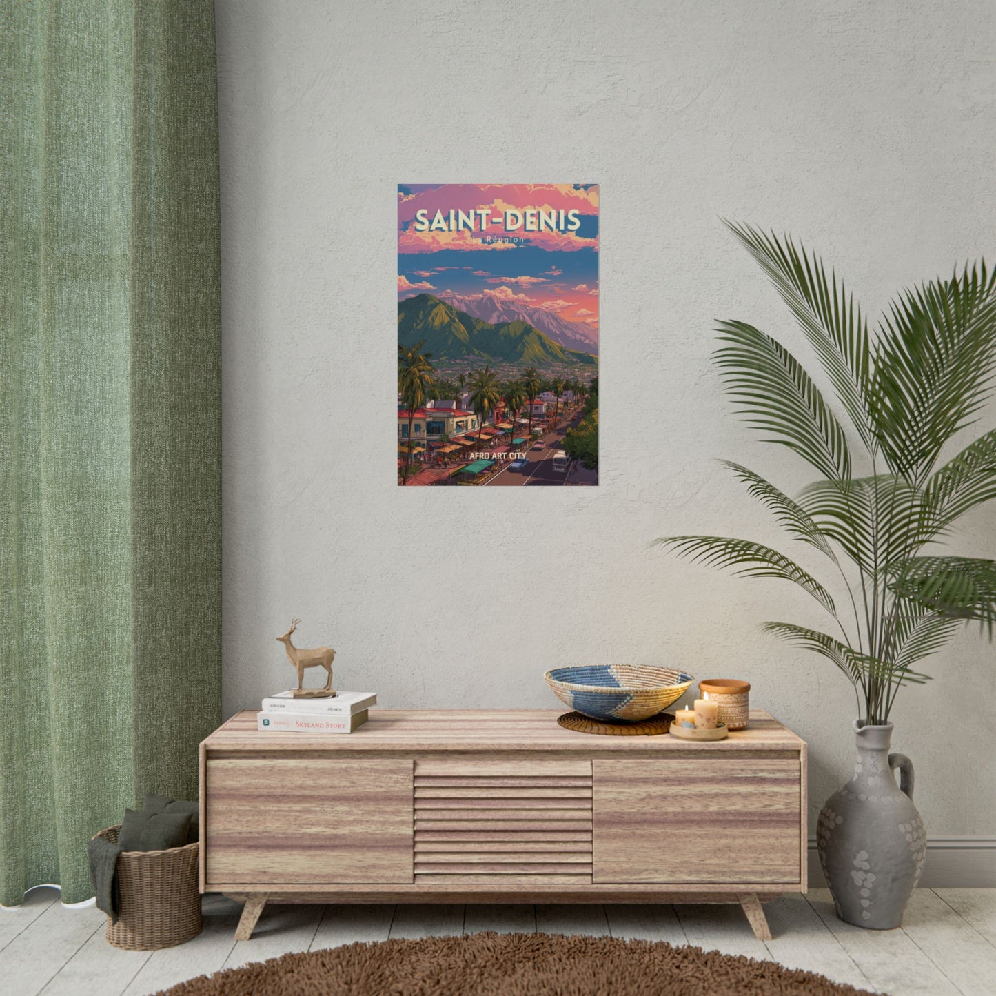 La Réunion - Saint-Denis｜Poster