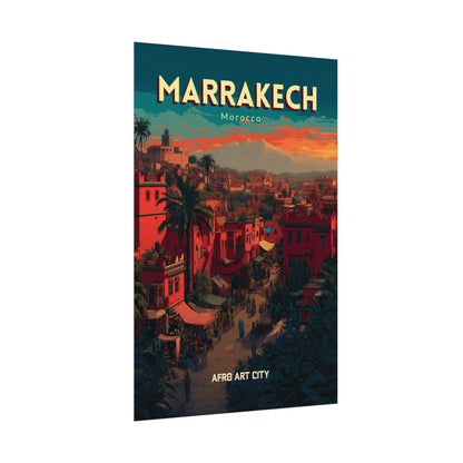 🇲🇦 Morocco - Marrakech ｜ Poster