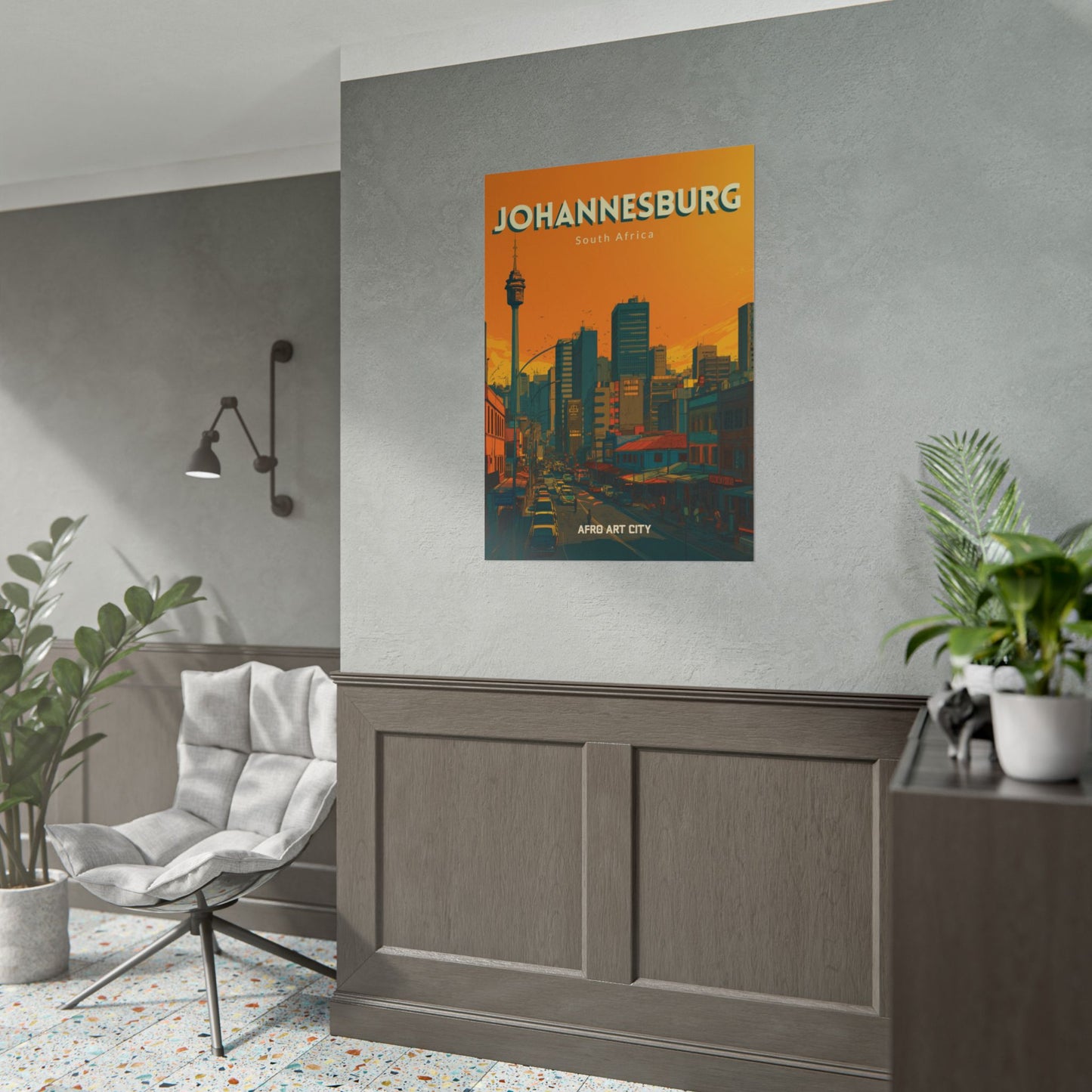 South Africa - Johannesburg ｜ Poster