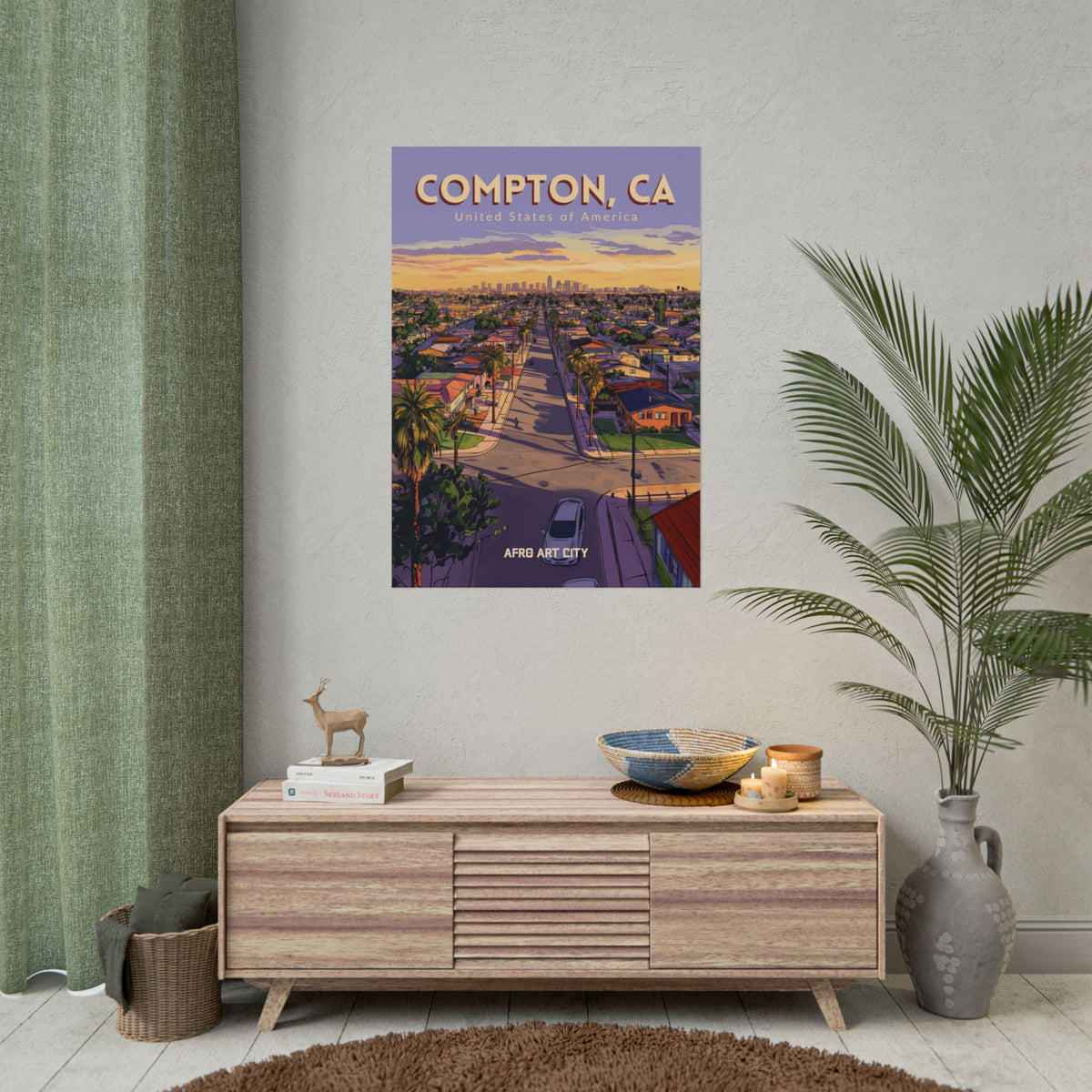 United States - California, Compton｜ Poster