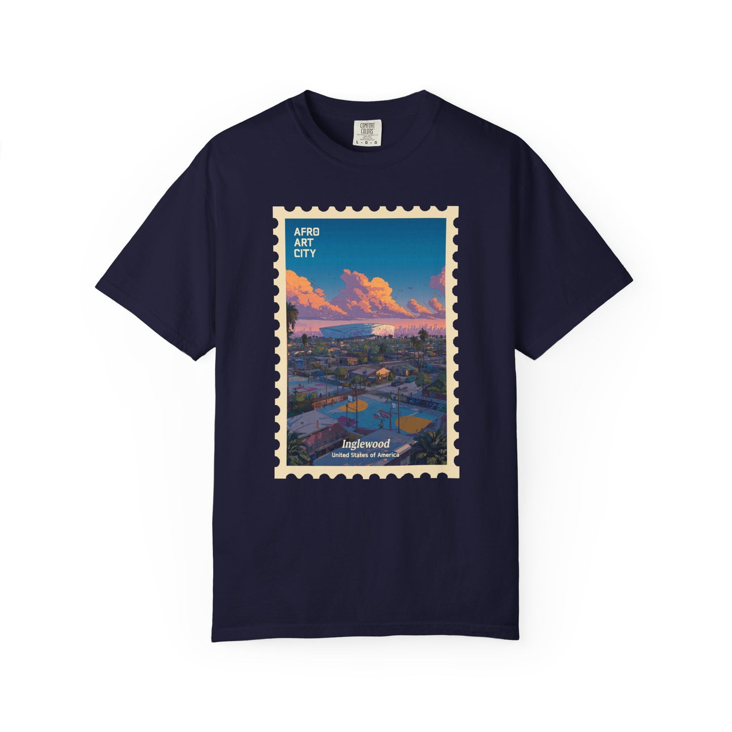 United States - California, Inglewood | Postcards Travel T-Shirt