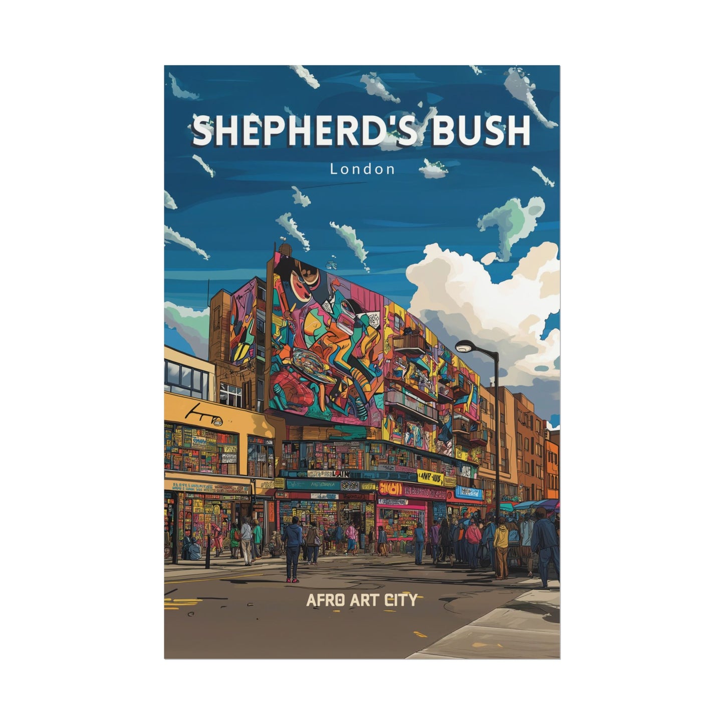 🇬🇧 United Kingdom - Shepherd's Bush ｜ Poster