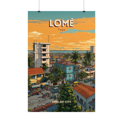 Togo - Lomé ｜ Poster