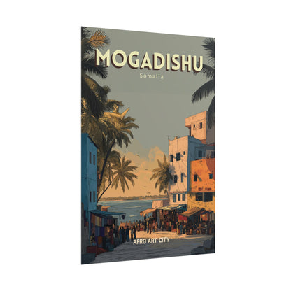 Somalia - Mogadishu ｜ Poster