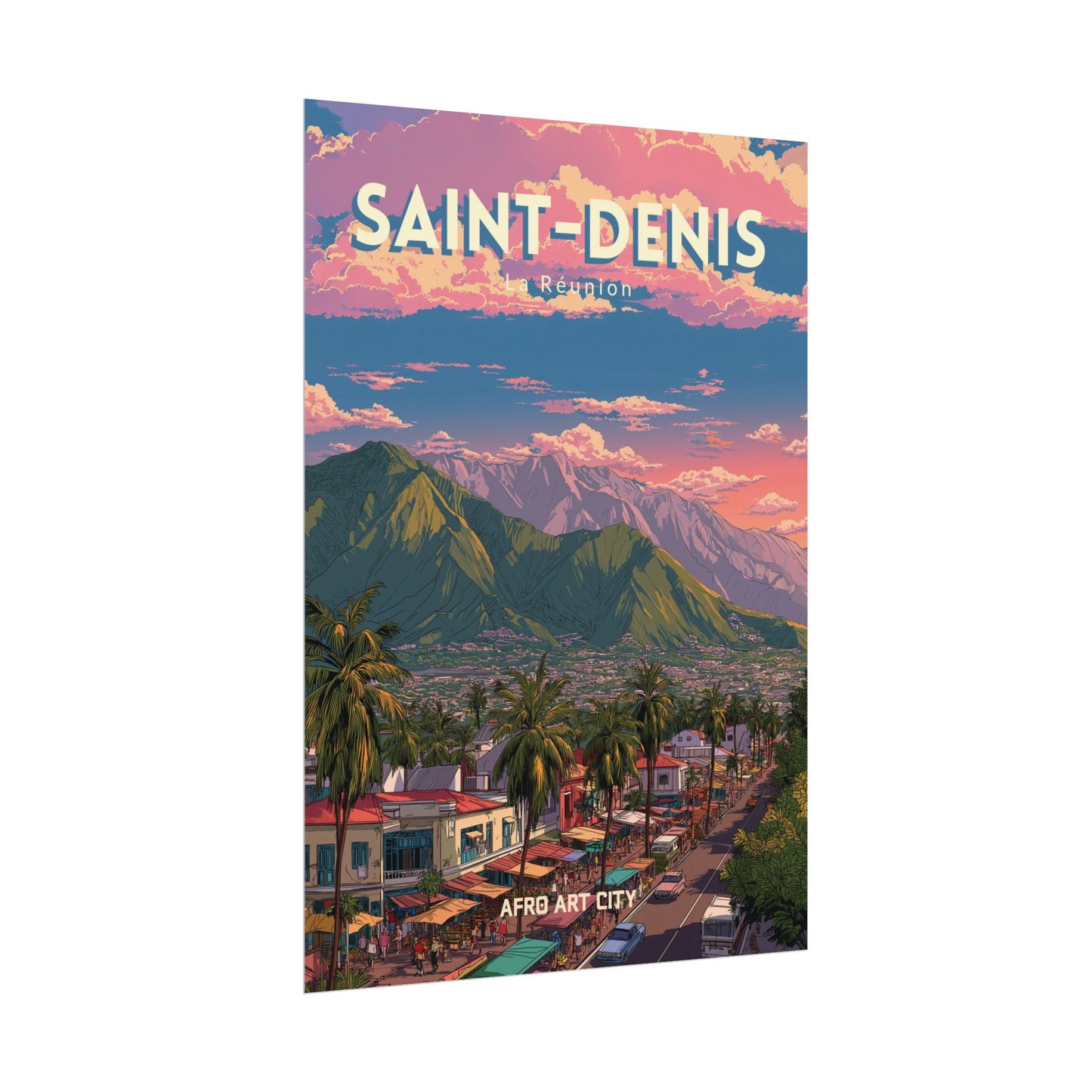La Réunion - Saint-Denis｜Poster
