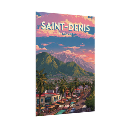 La Réunion - Saint-Denis｜Poster