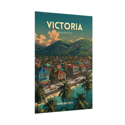 Seychelles - Victoria ｜ Poster