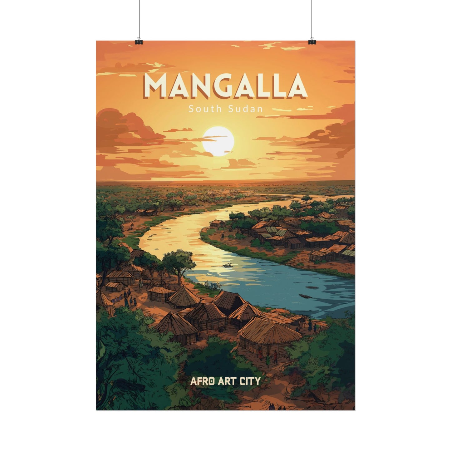 South Sudan - Mangalla ｜ Poster