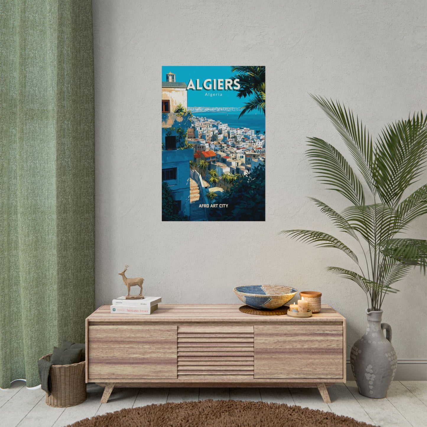 🇩🇿 Algeria - Algiers ｜ Poster