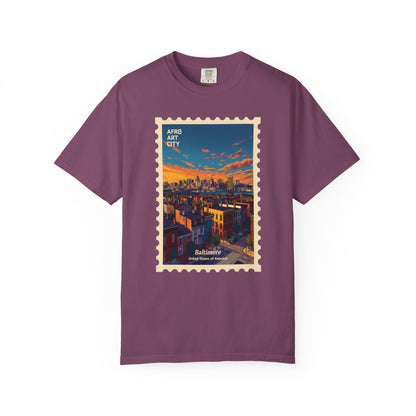 United States - Maryland, Baltimore | Postcards Travel T-Shirt