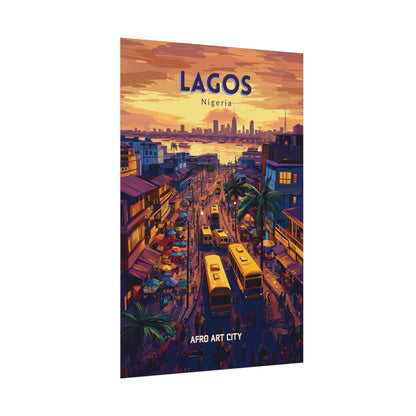 🇳🇬 Nigeria - Lagos ｜ Poster