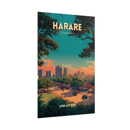 Zimbabwe - Harare ｜ Poster