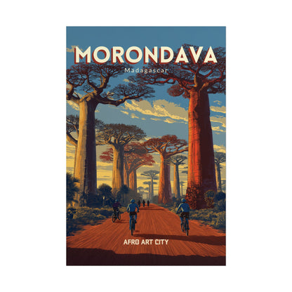 🇲🇬 Madagascar - Morondava｜Poster