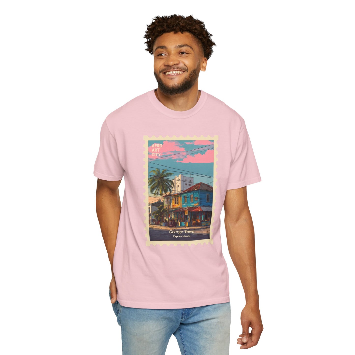 Cayman Islands - George Town | Postcards Travel T-Shirt