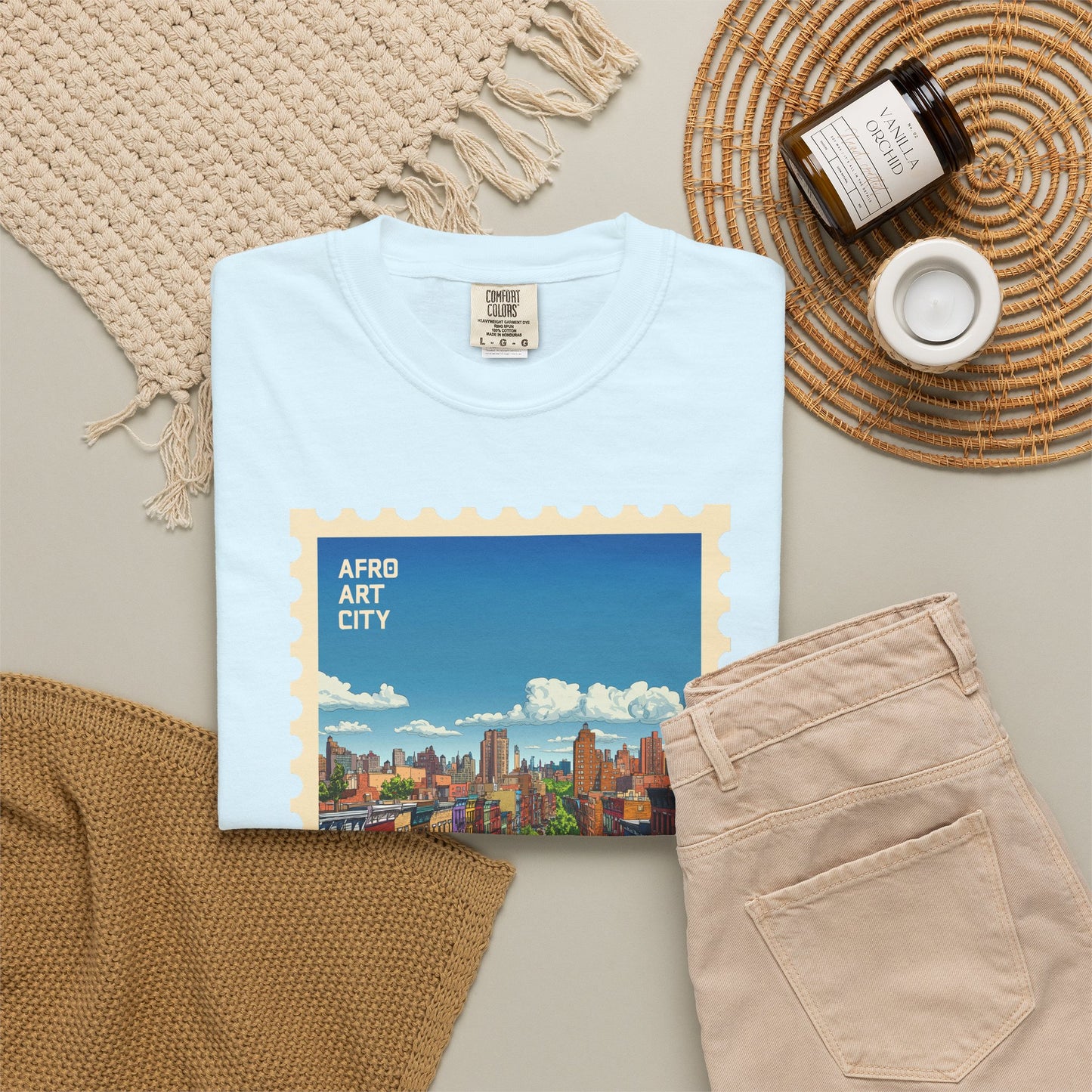 United States - New York, East Harlem | Postcards Travel T-Shirt