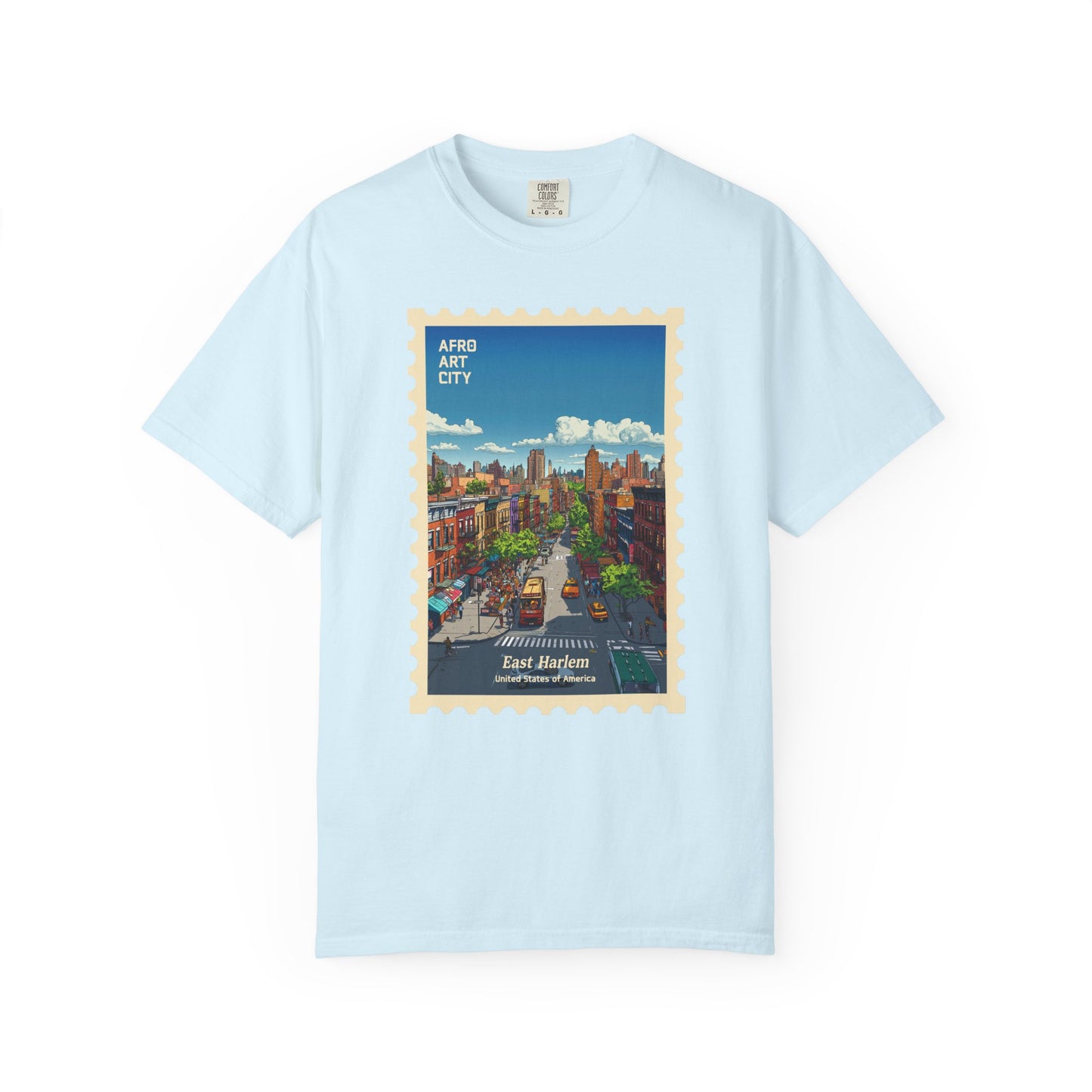 United States - New York, East Harlem | Postcards Travel T-Shirt