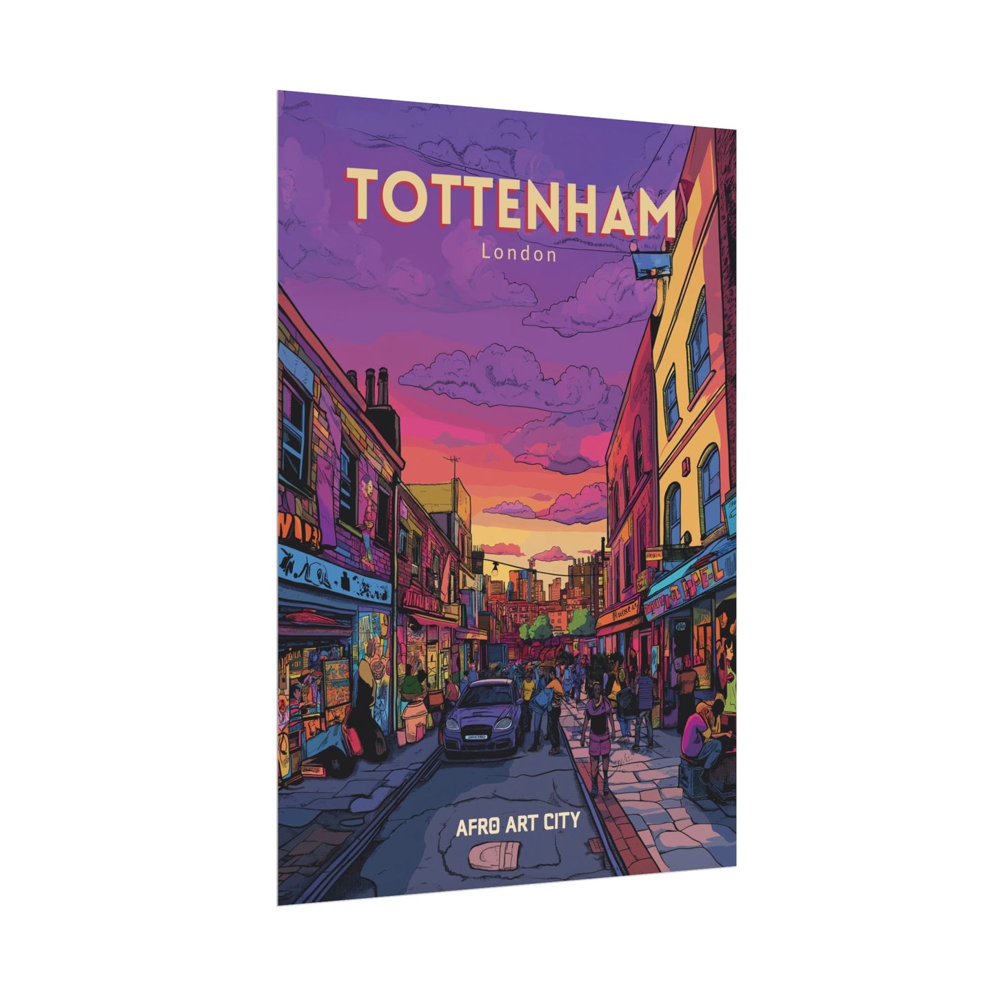 🇬🇧 United Kingdom - Tottenham ｜ Poster