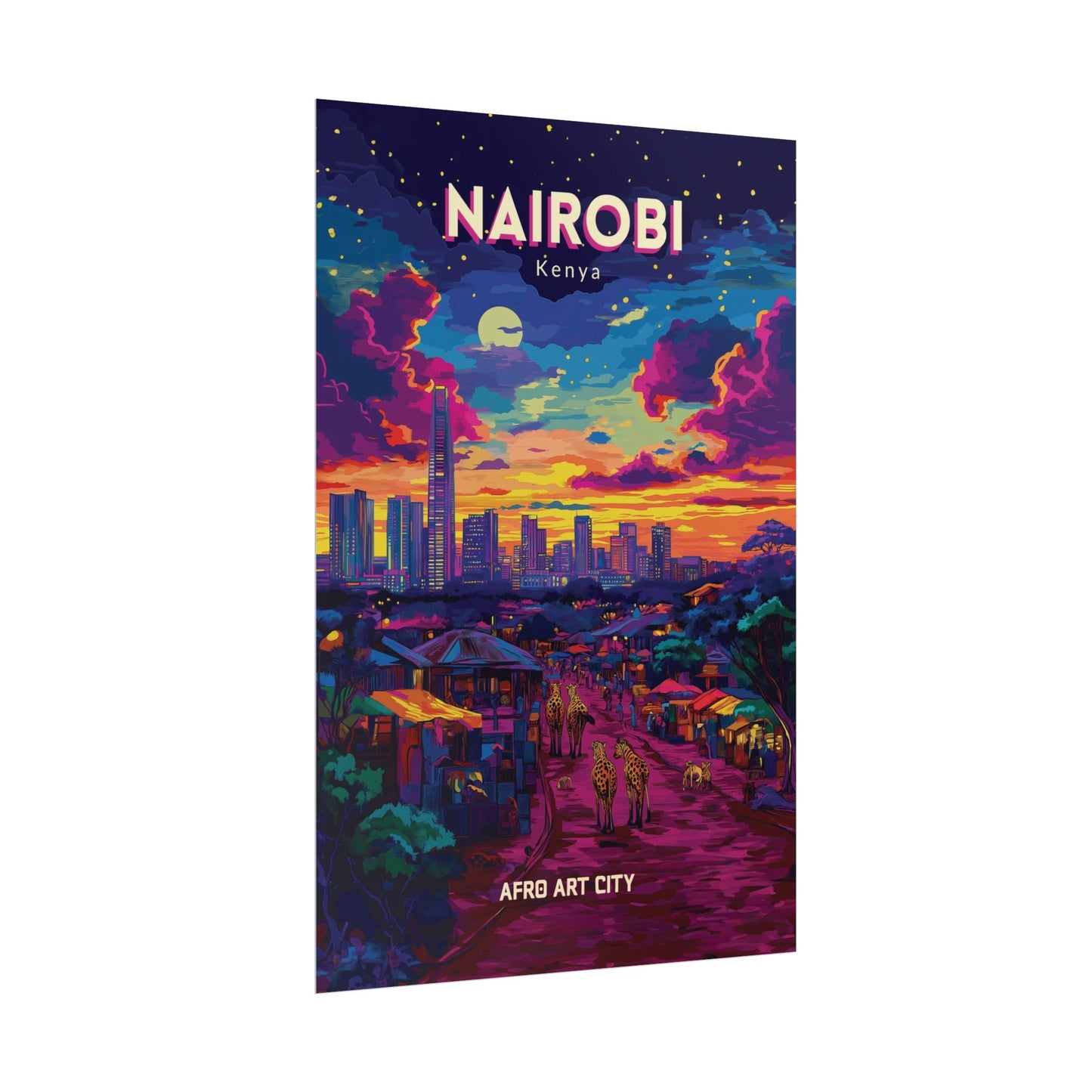 🇰🇪 Kenya - Nairobi ｜ Poster