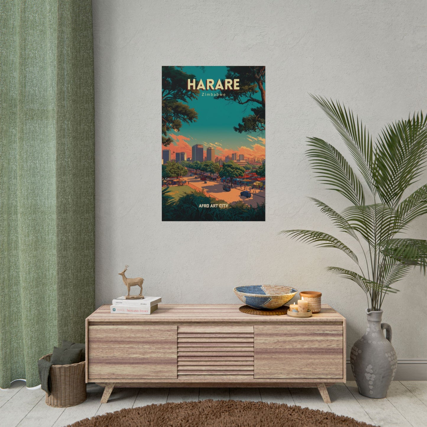 Zimbabwe - Harare ｜ Poster