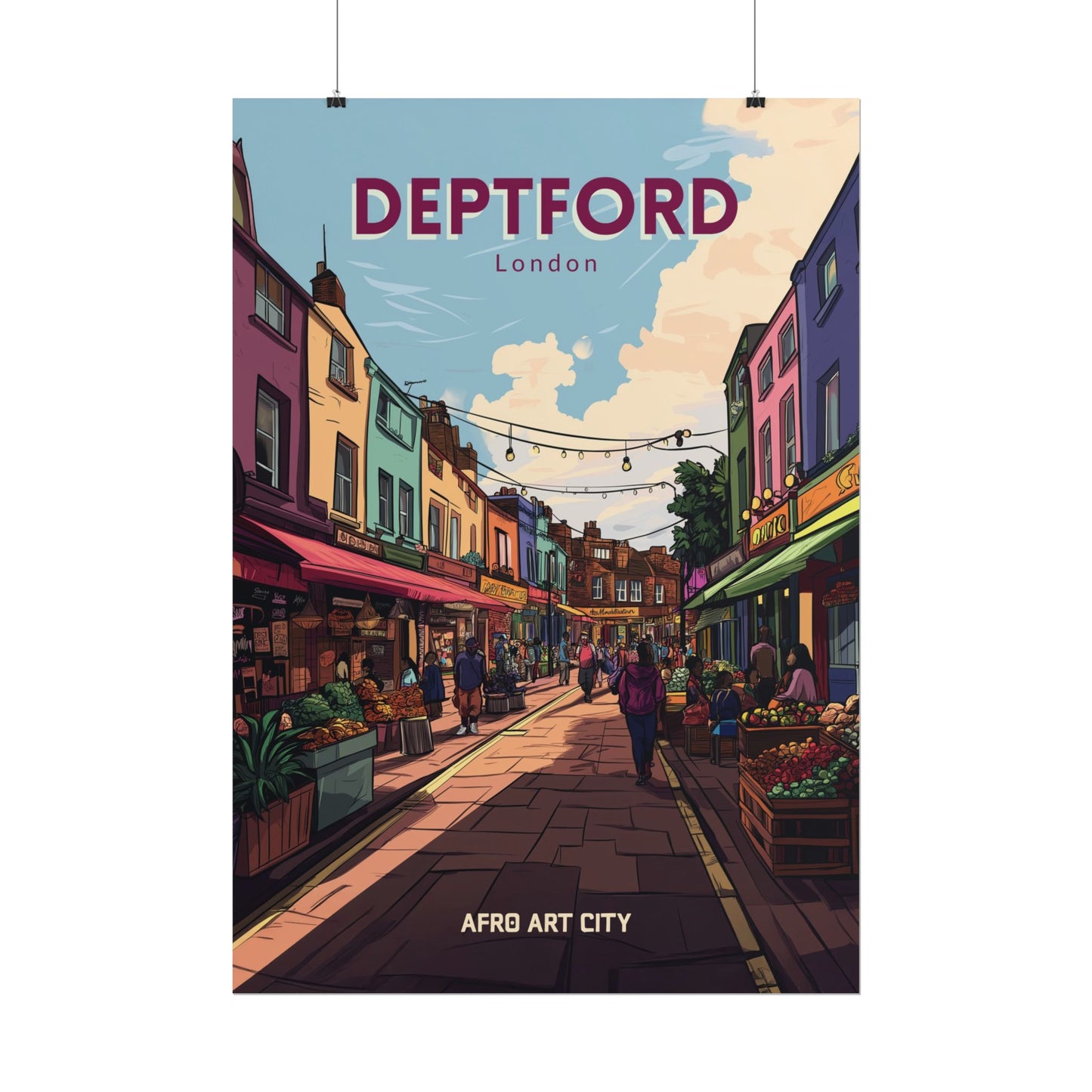 🇬🇧 United Kingdom - Deptford ｜ Poster