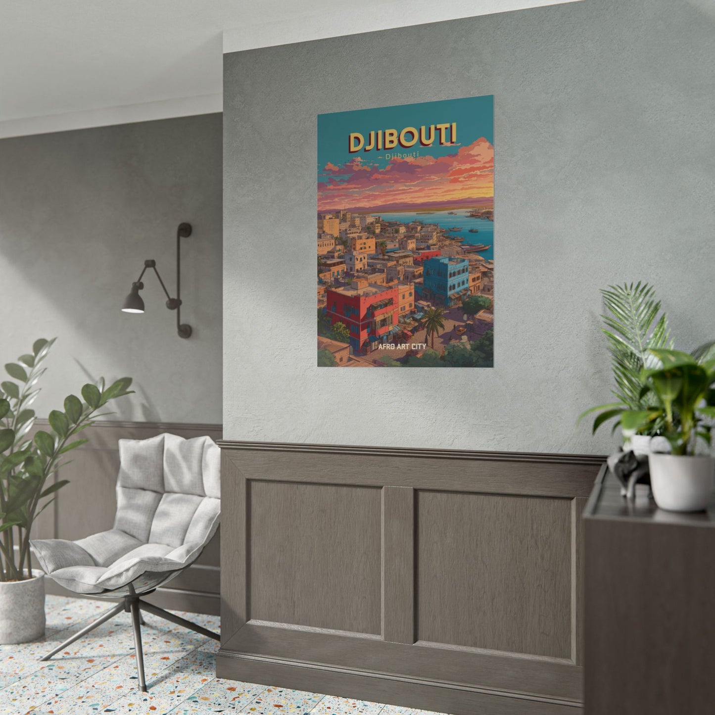 Djibouti - Djibouti City ｜ Poster