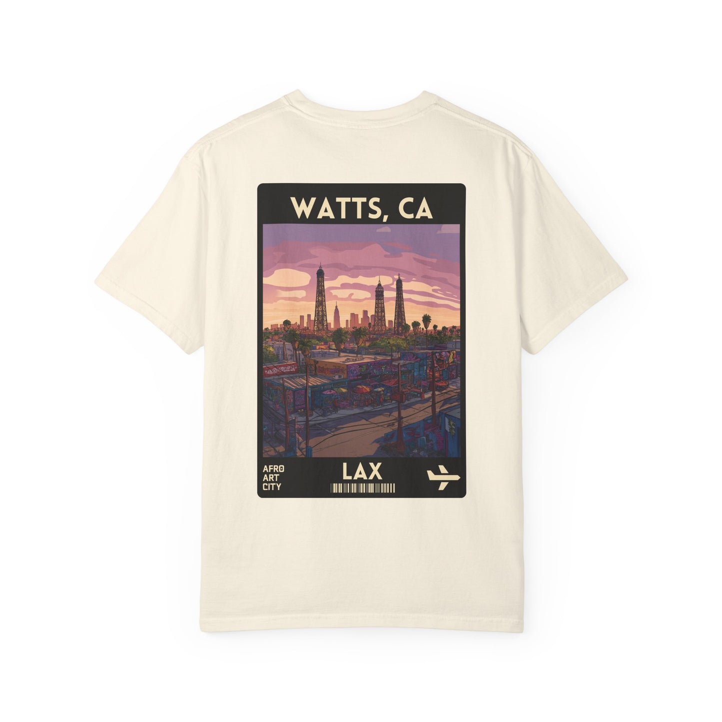 United States - California, Watts | Heritage Travel T-Shirt