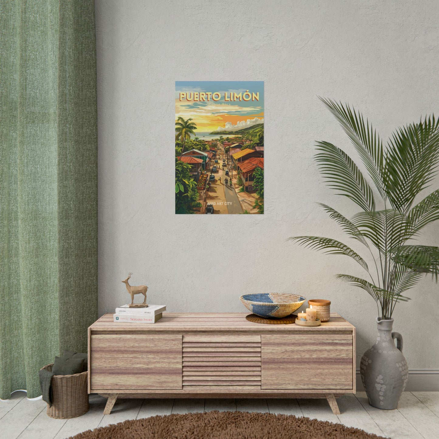 🇨🇷 Puerto Limón - Costa Rica ｜ Poster