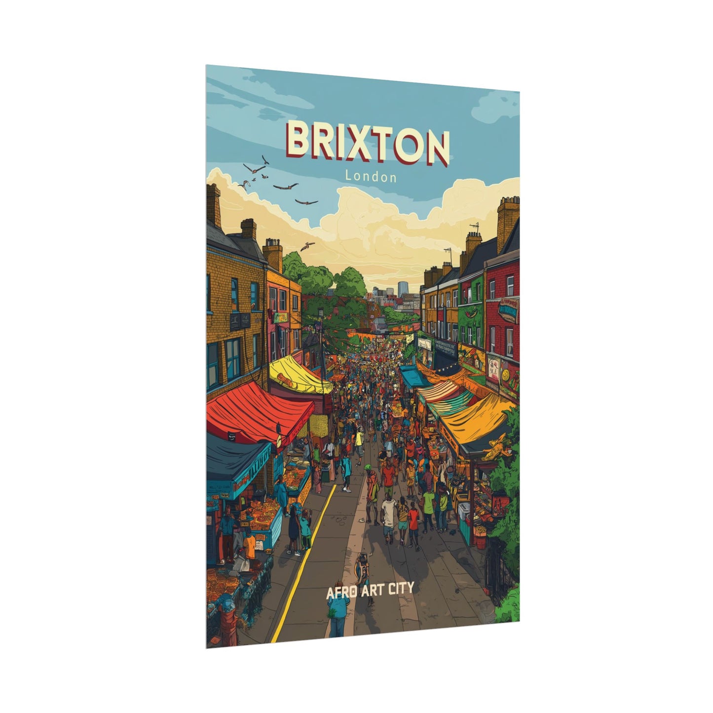🇬🇧 United Kingdom - Brixton ｜ Poster