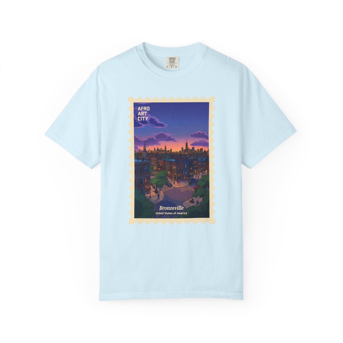 United States - Illinois, Bronzeville | Postcards Travel T-Shirt