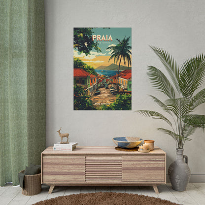 🇨🇻 Cabo Verde - Praia ｜ Poster