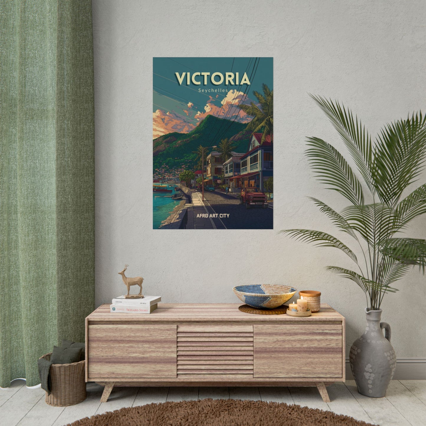 Seychelles - Victoria ｜ Poster