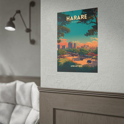 Zimbabwe - Harare ｜ Poster