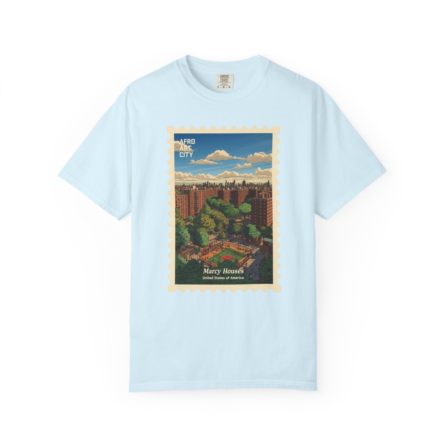 United States - New York, Marcy Houses | Postcards Travel T-Shirt