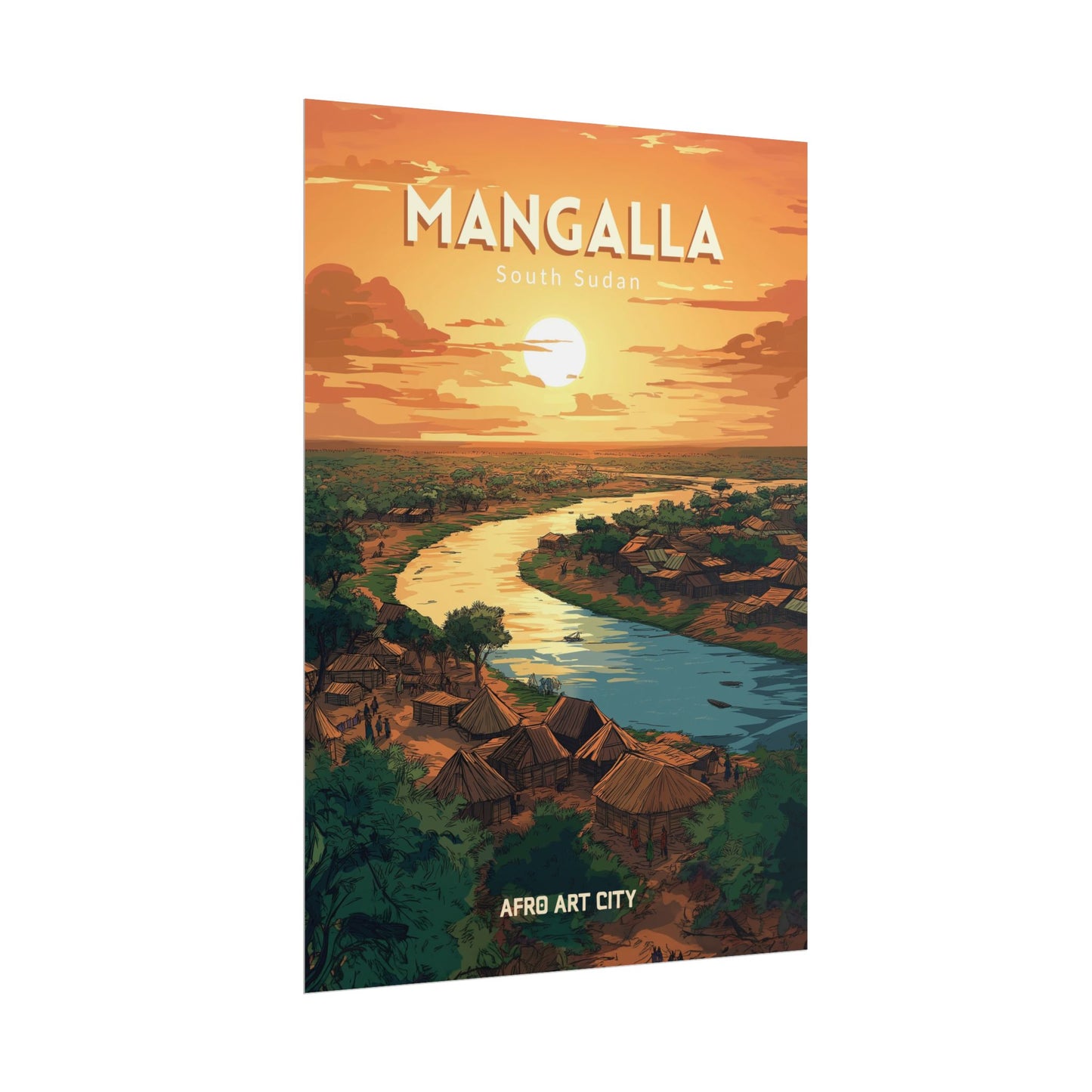 South Sudan - Mangalla ｜ Poster
