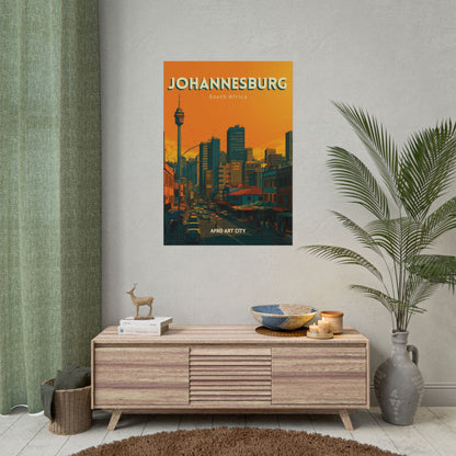 South Africa - Johannesburg ｜ Poster