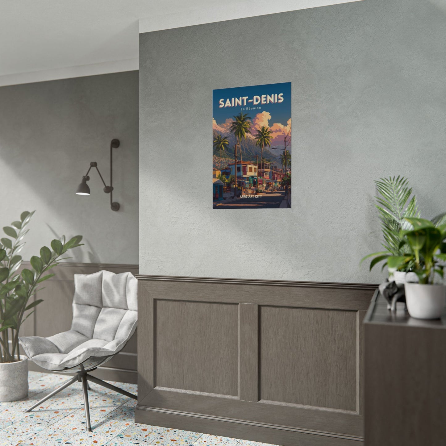 La Réunion - Saint-Denis｜Poster