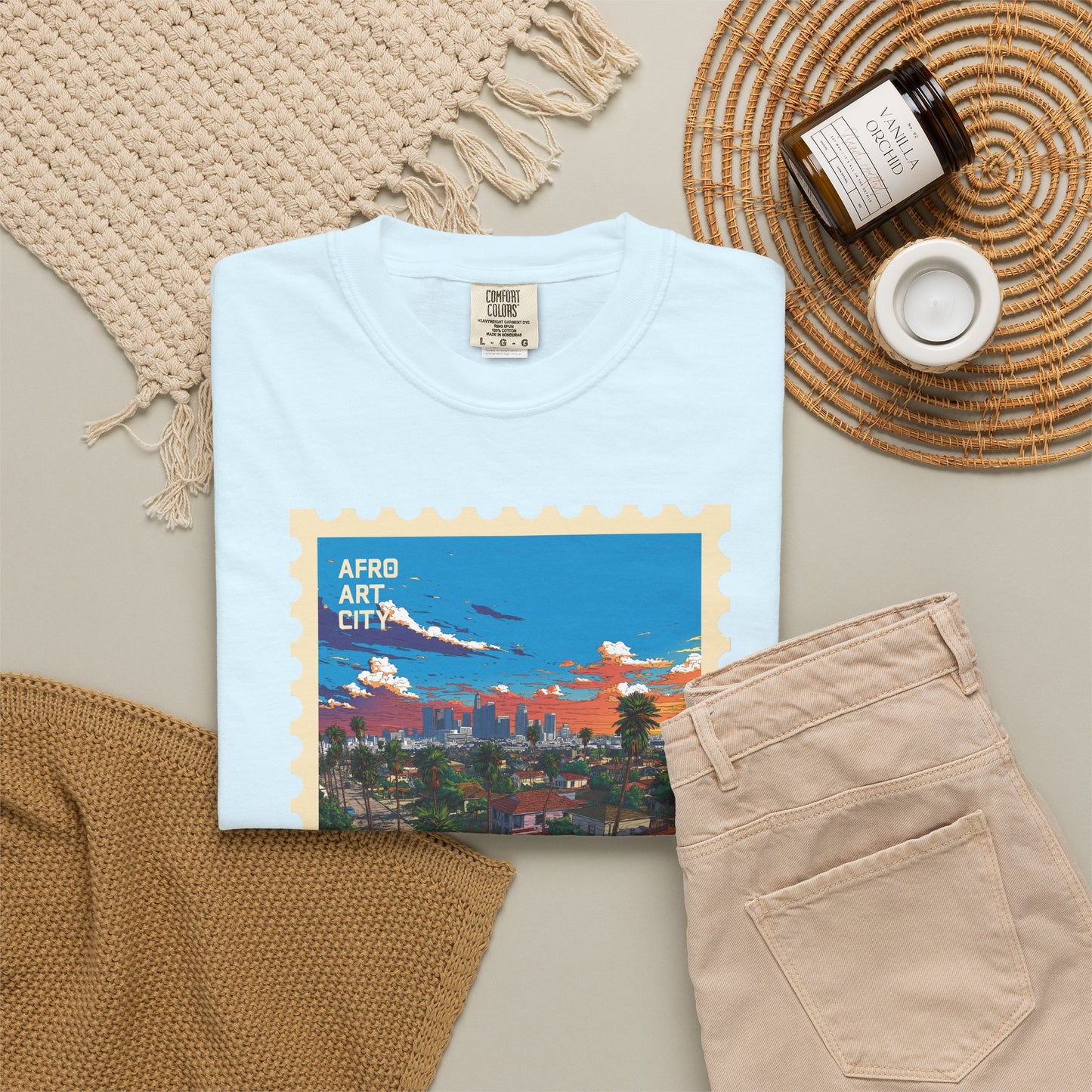 United States - California, South Los Angeles | Postcards Travel T-Shirt