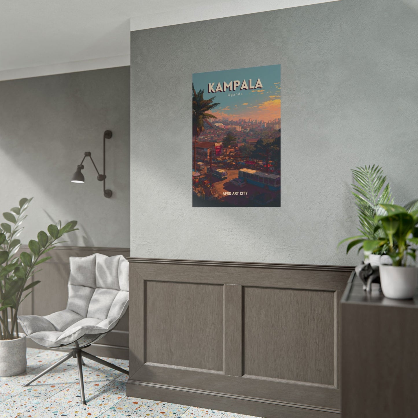 Uganda - Kampala ｜ Poster