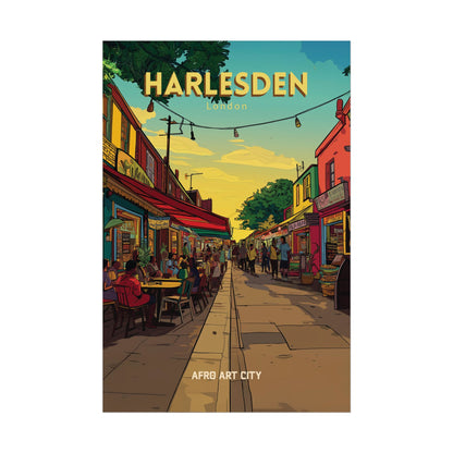 🇬🇧 United Kingdom - Harlesden ｜ Poster