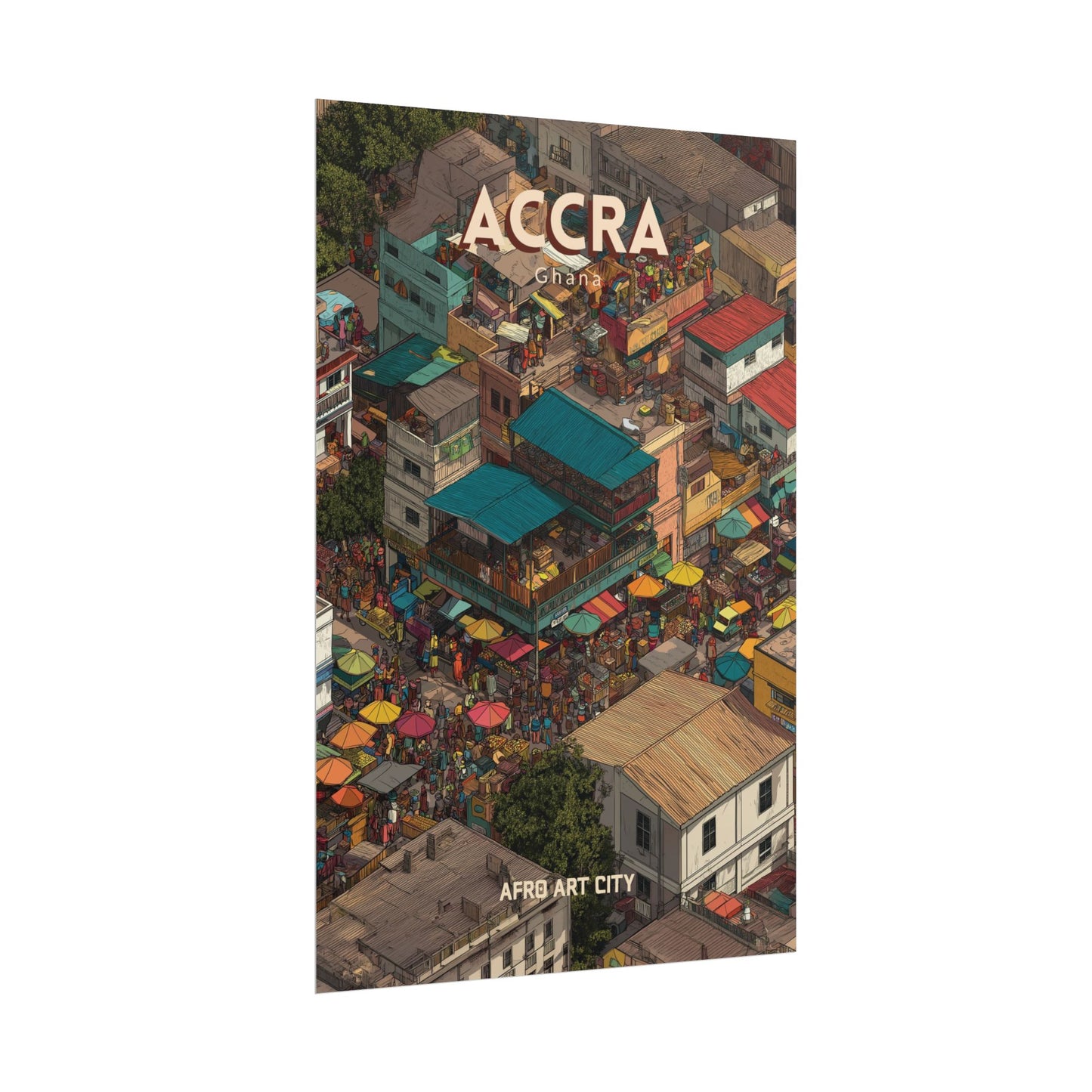 Ghana - Accra ｜ Poster