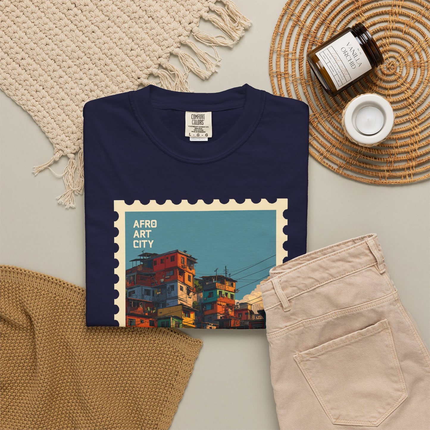 Brazil - Rio de Janeiro, Favela da Maré | Postcards Travel T-Shirt