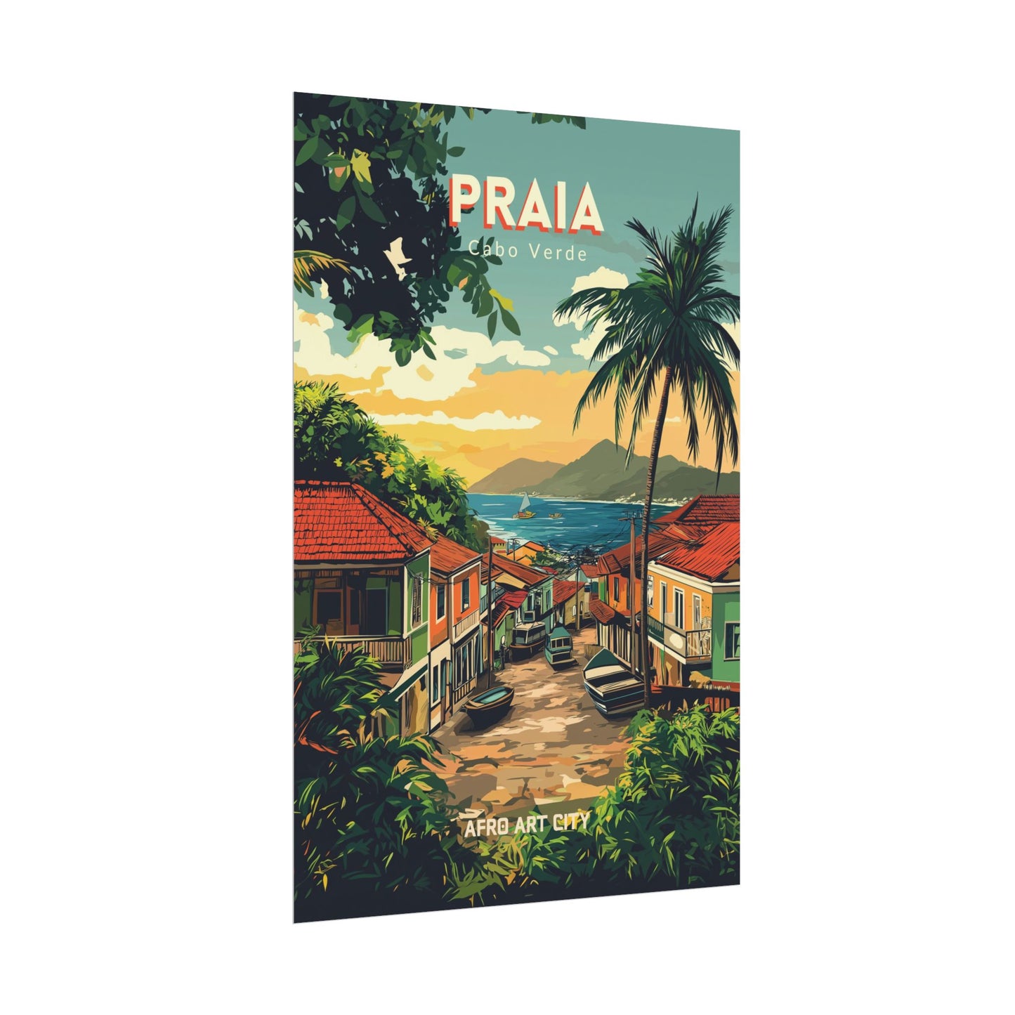 🇨🇻 Cabo Verde - Praia ｜ Poster