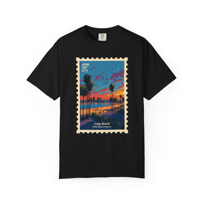 United States - California, Long Beach | Postcards Travel T-Shirt