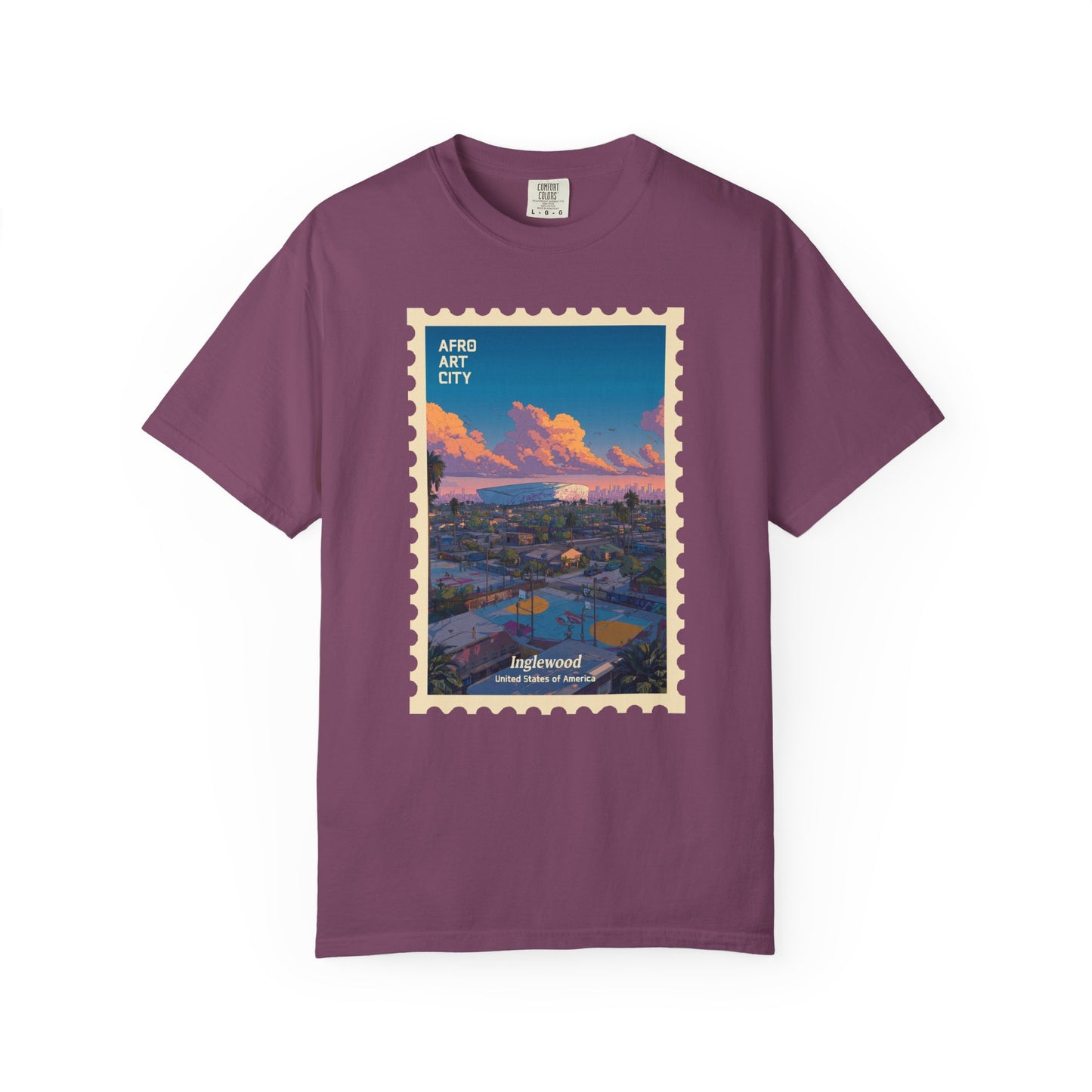 United States - California, Inglewood | Postcards Travel T-Shirt